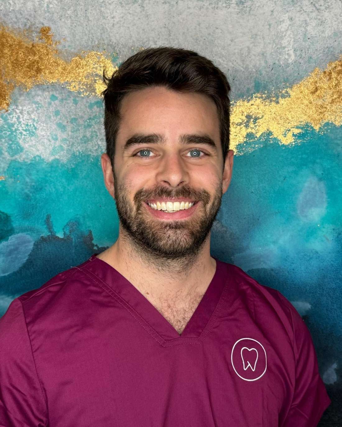 dr dan patterson dentist smiling at camera